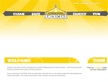 Tablet Screenshot of carnivalamericana.com